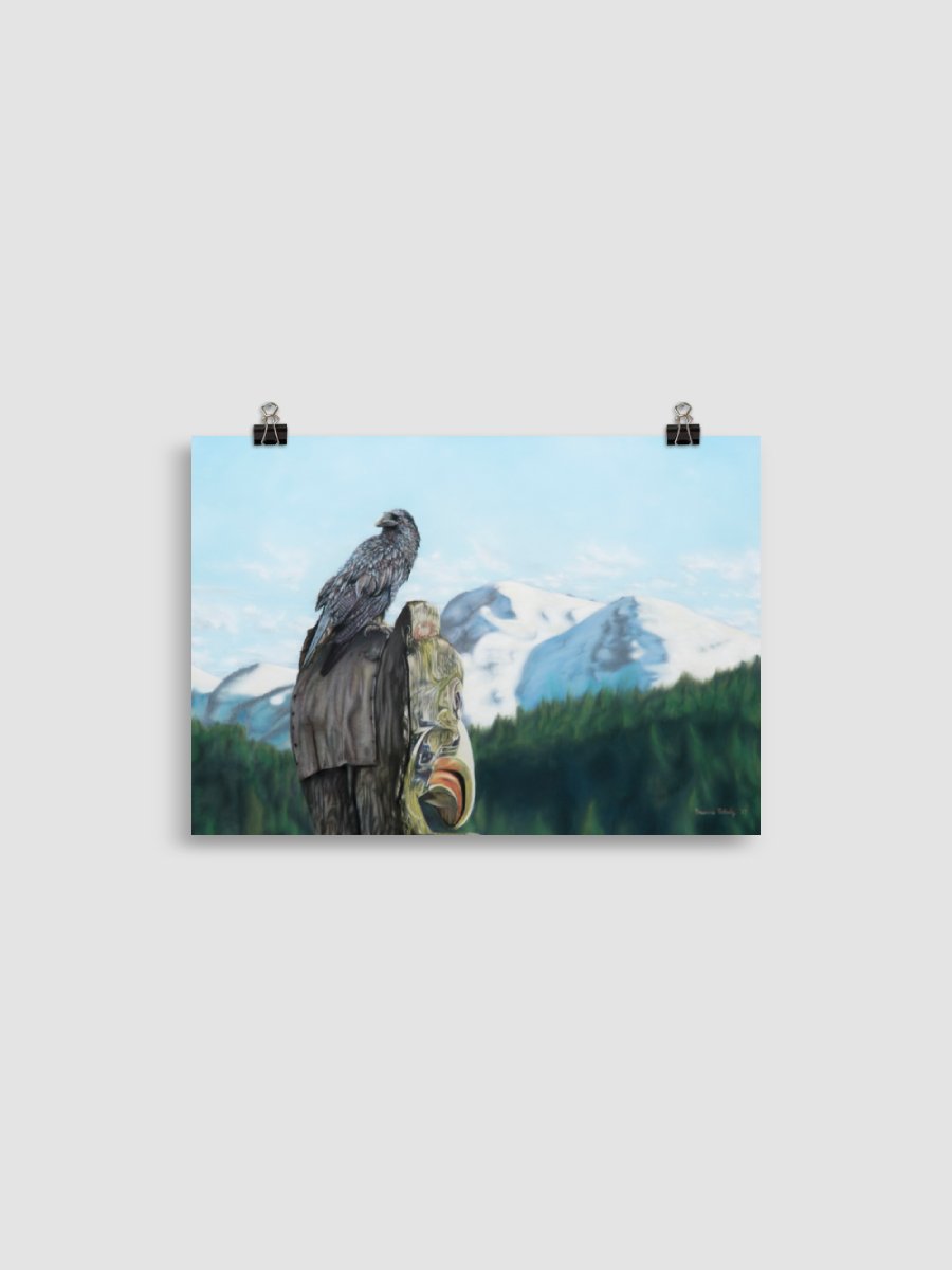 Ravens Totem ~ Enhanced Matte Paper Poster product image (2)