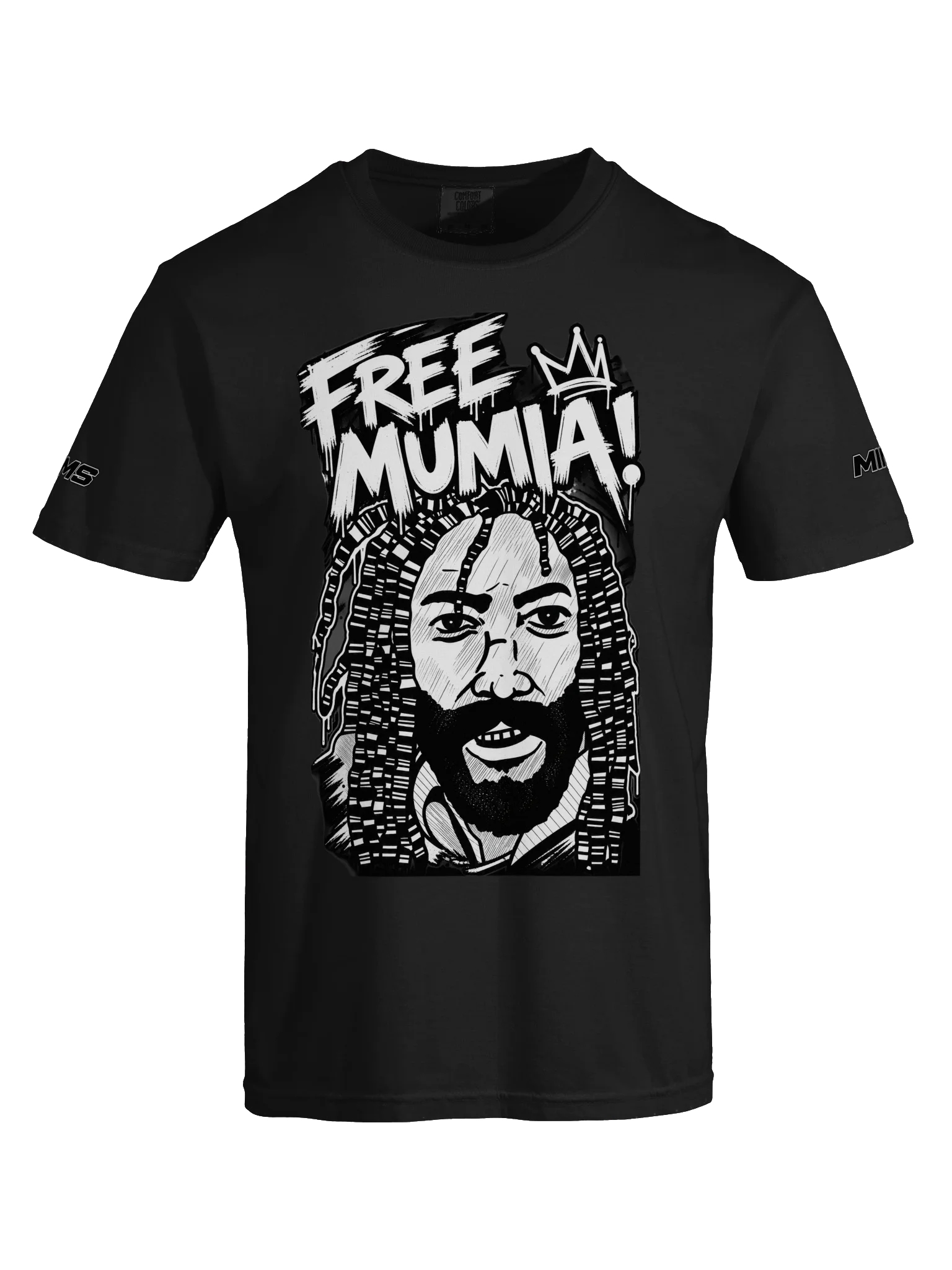 FREE MUMIA Graphic Protest Tee product image (26)