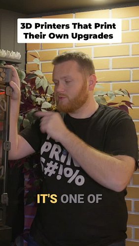 Voron printers: Upgrade parts anytime! Don't like a design? Find a mod, print it, slap it on, & make it better. This thing gr...