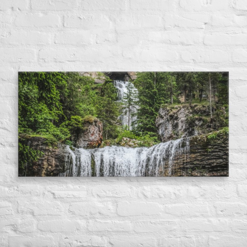 Print Fine Art - Canva The Cascades of Saint-Même product image (3)