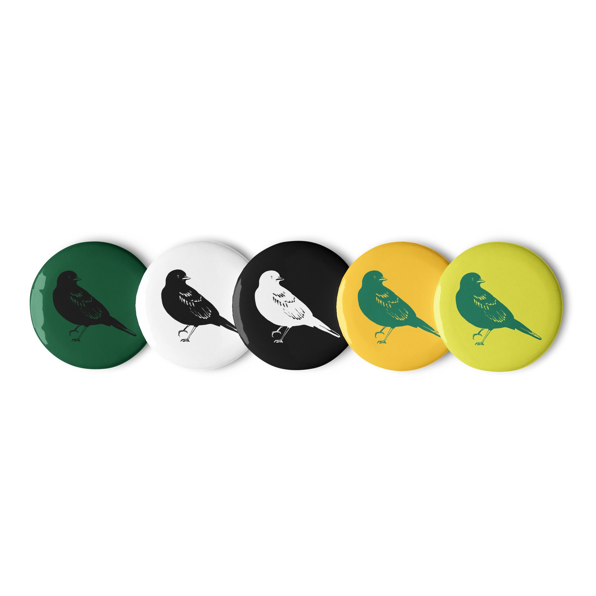 The Wandering Nightingale Pin Collection - Pin Buttons Set product image (6)