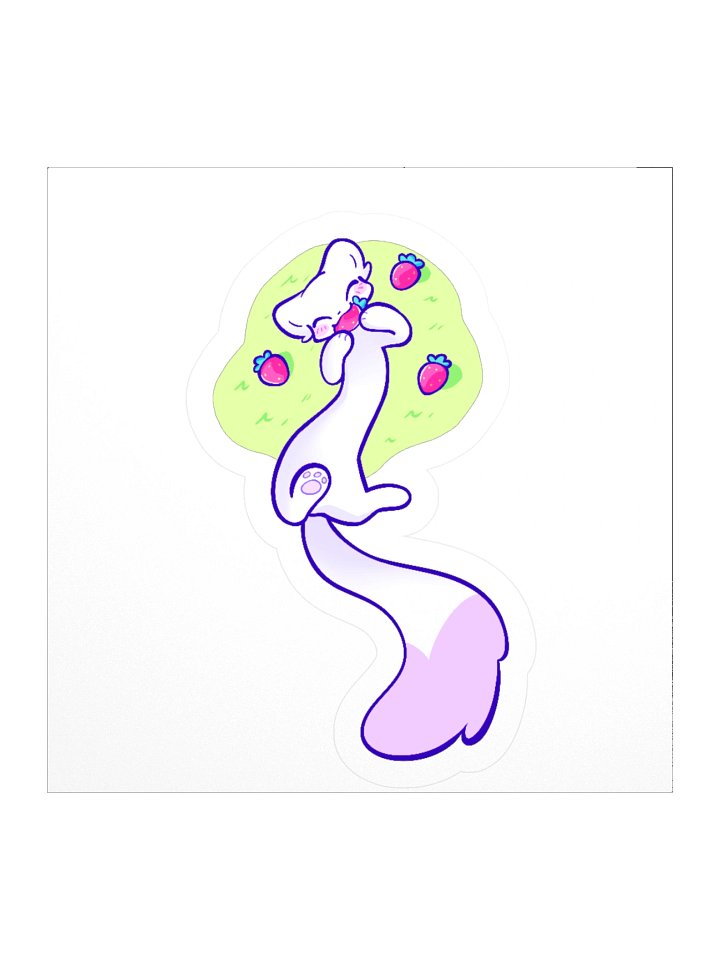 Pip With Strawberries Sticker product image (1)
