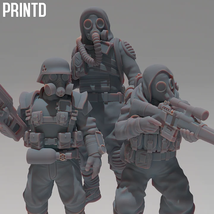 After the Fall Part 3 - Modern Warfare Wargame Resin Models Zona Alpha Zona Alpha product image (1)