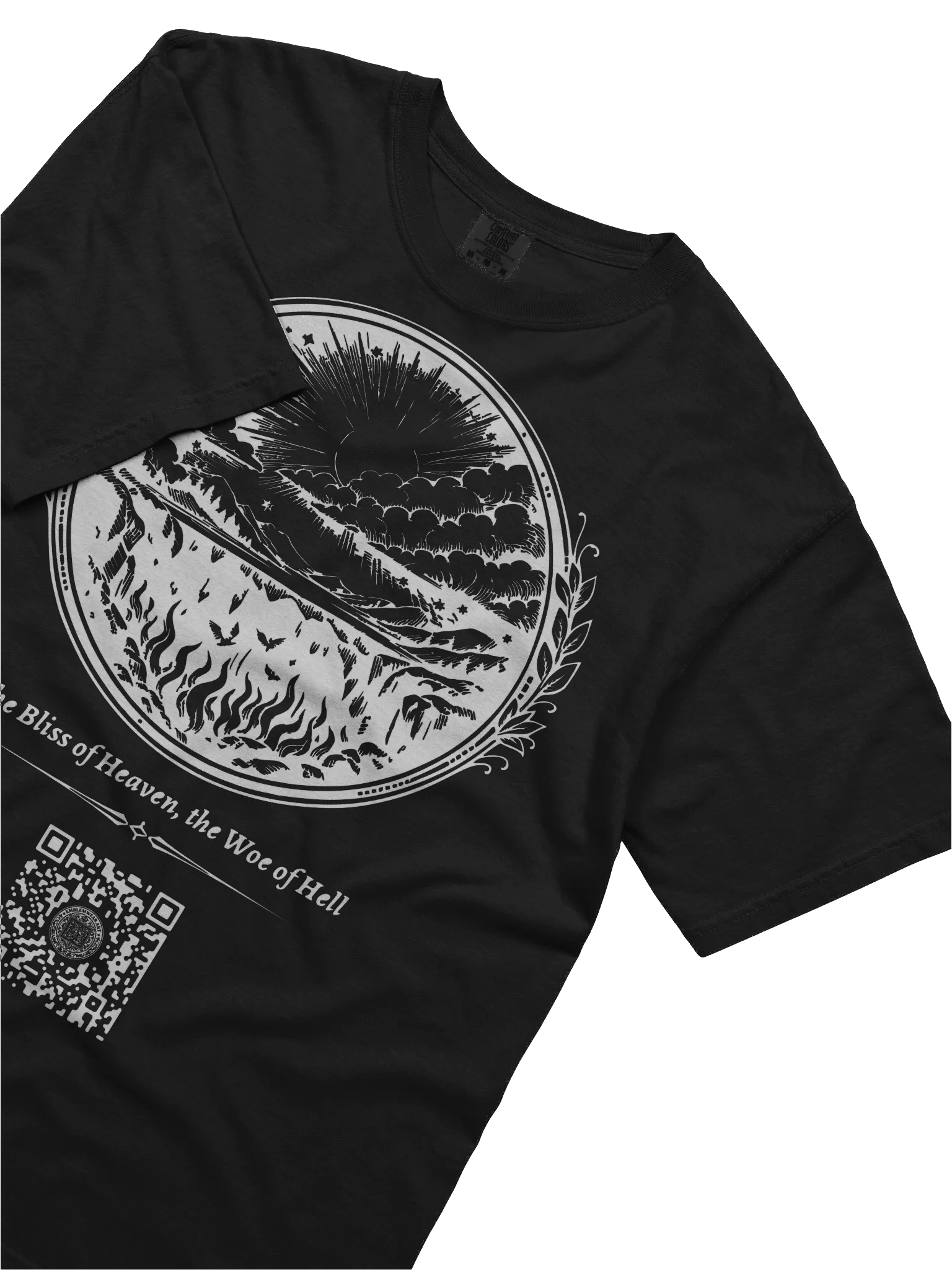 Bliss and Woe (White on Black/Color) product image (5)