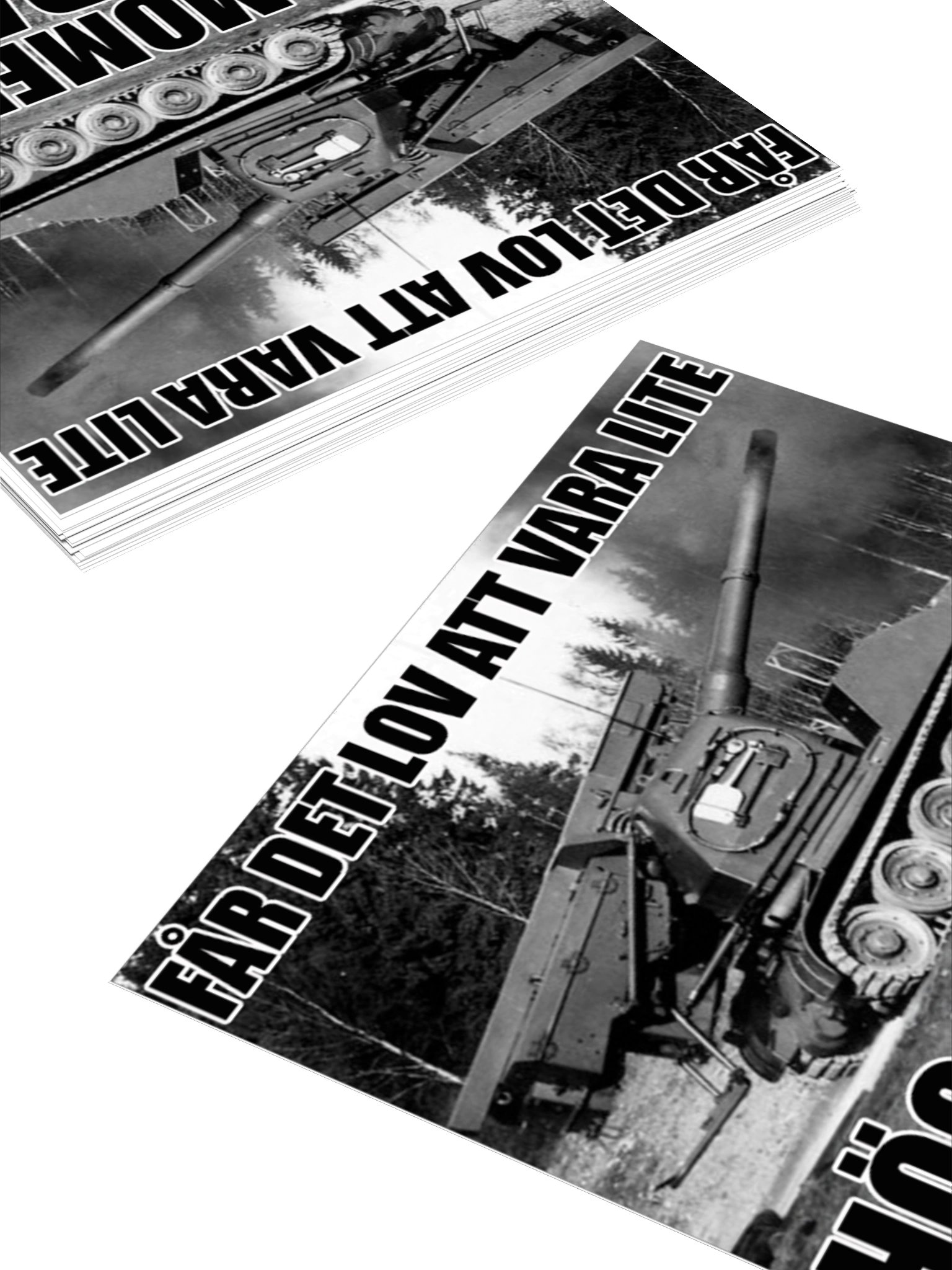 Får det lov att vara lite hög momentan eldkraft? -Bkan (Sticker) product image (7)