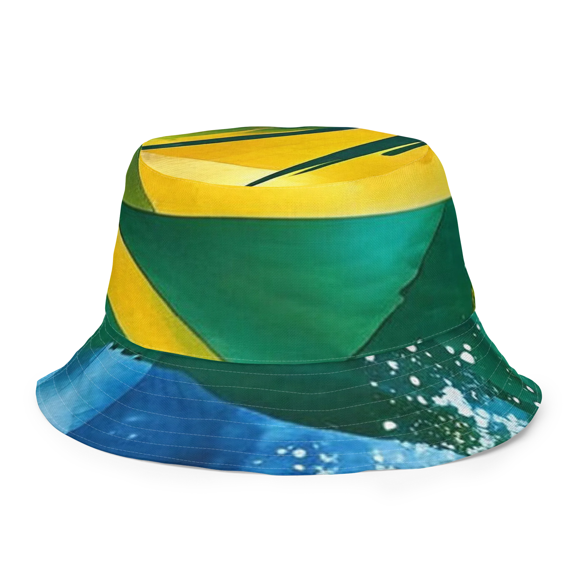 St. Vincent and the Grenadines - Abstract Diplomat Print | Reversible Bucket Hat product image (2)
