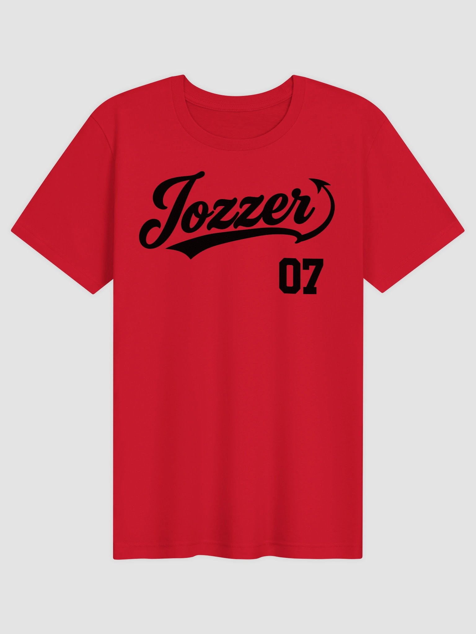 Jozzer Baseball Logo - Soft Tee [Black] product image (5)