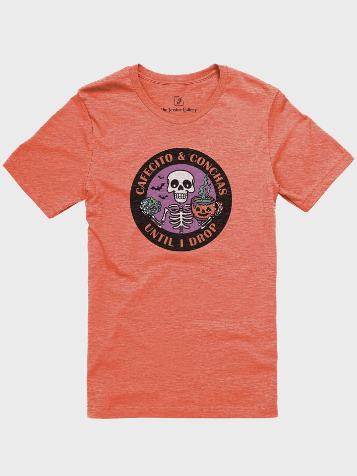 Cafecito and Conchas Halloween Skeleton Supersoft Classic Fit T-Shirt product image (1)