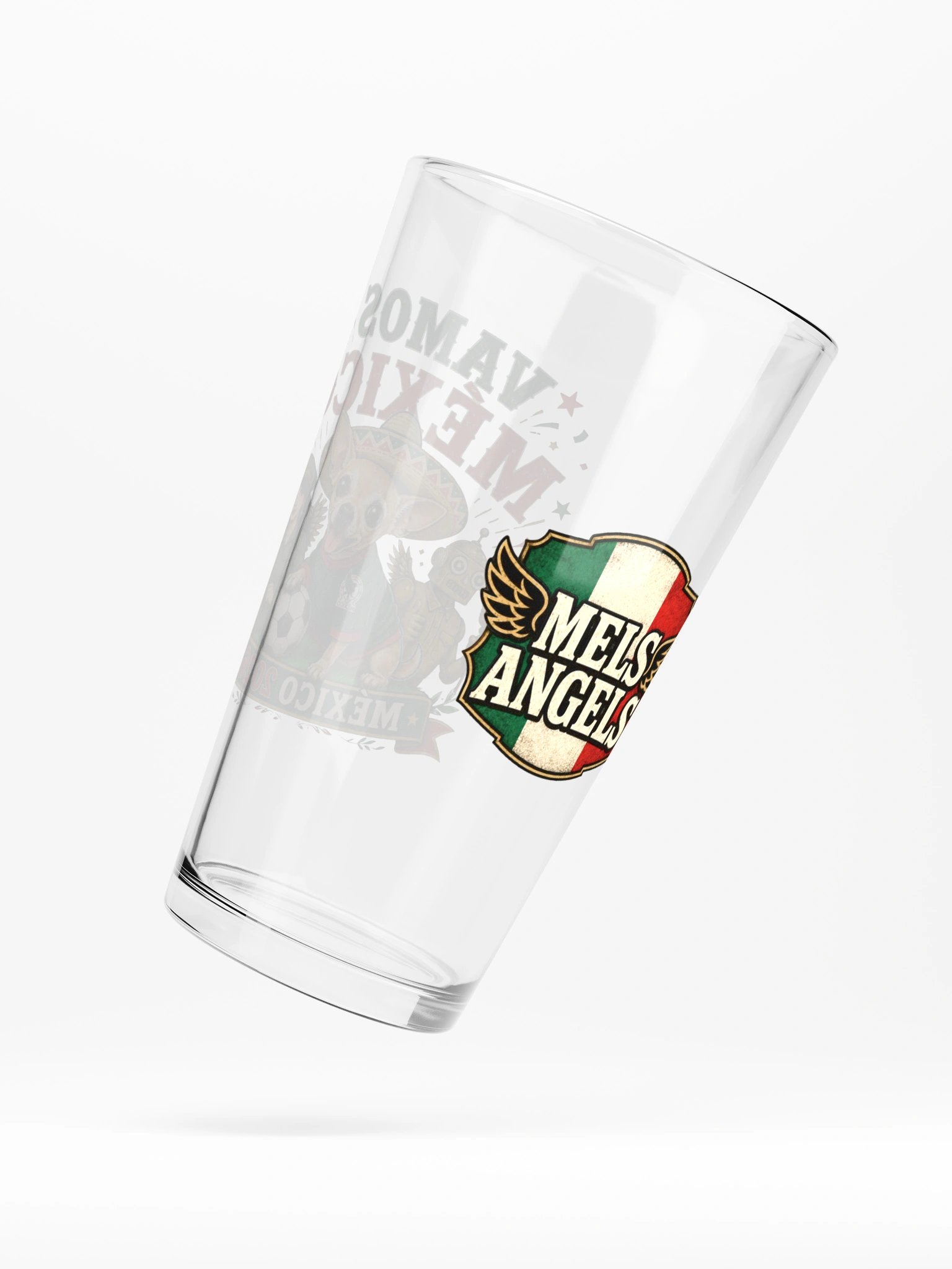 Vamos México 2026 Frank Game Day Pint Glass product image (3)