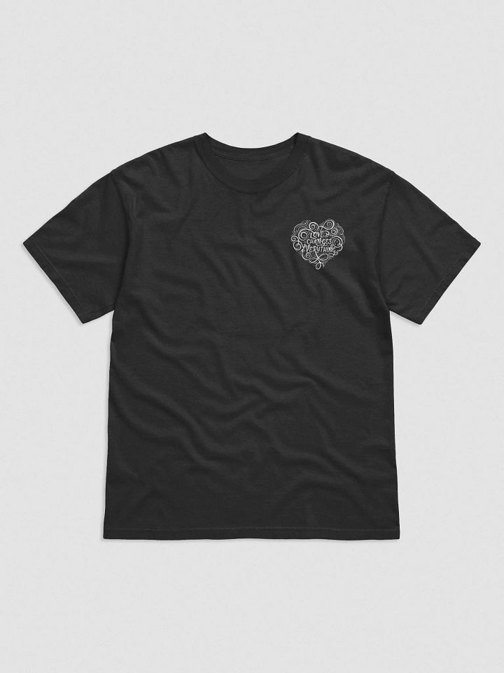 Love Changes Everything Embroidered T-shirt (Pocket Side) product image (3)