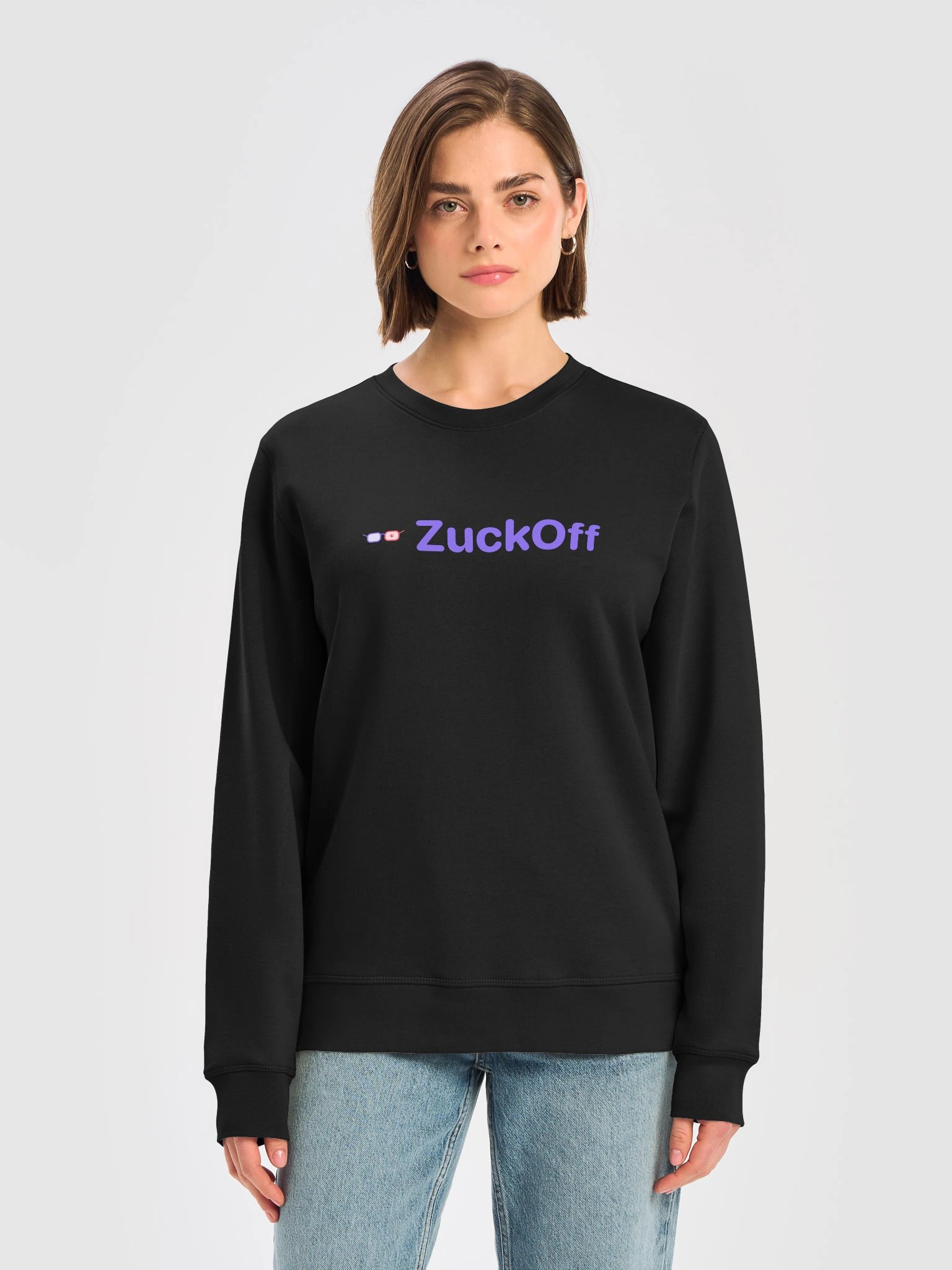 ZuckOff Purple Lockup Jumper product image (14)