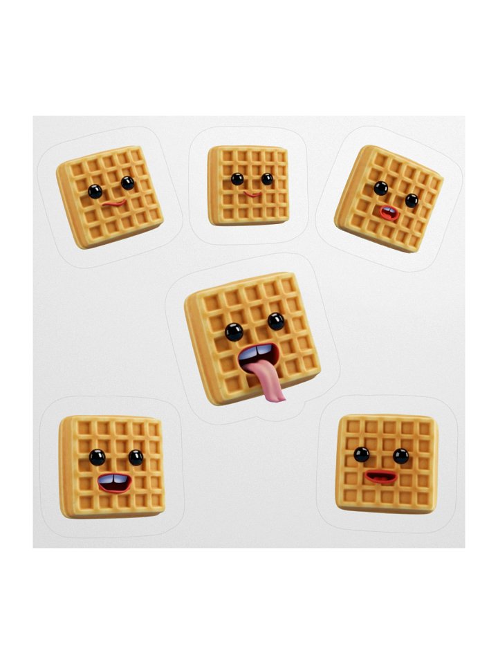WAFFLŌN Sticker Assortment product image (2)