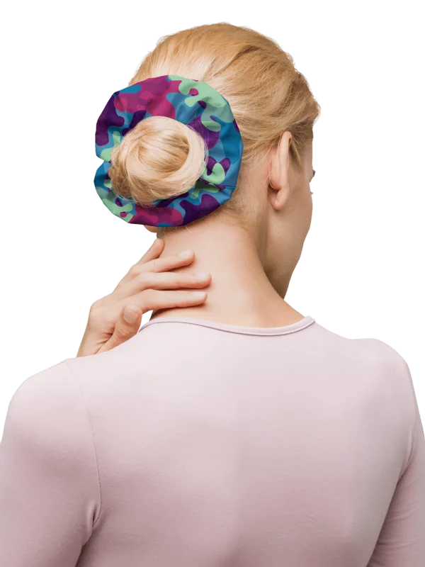 Mermaid Blobs Scrunchie product image (4)