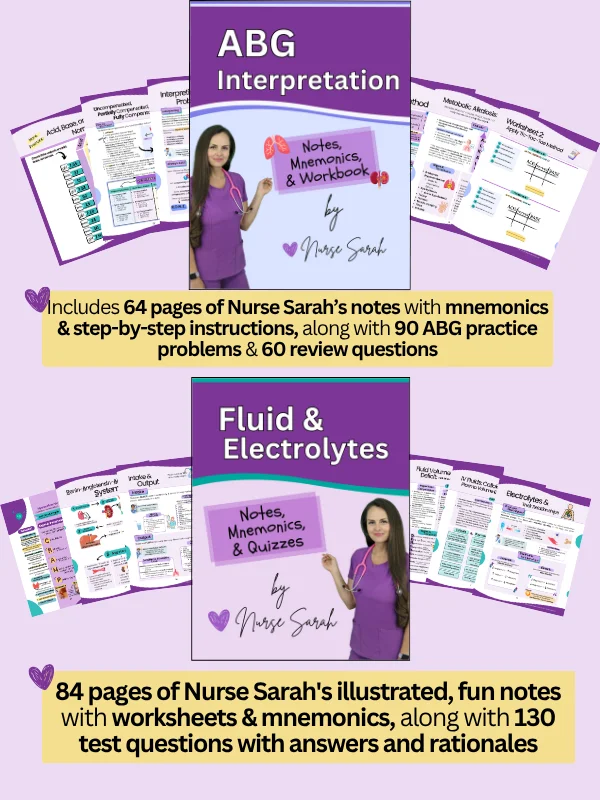 Nursing School Bundle Books by Nurse Sarah® (Digital) product image (4)