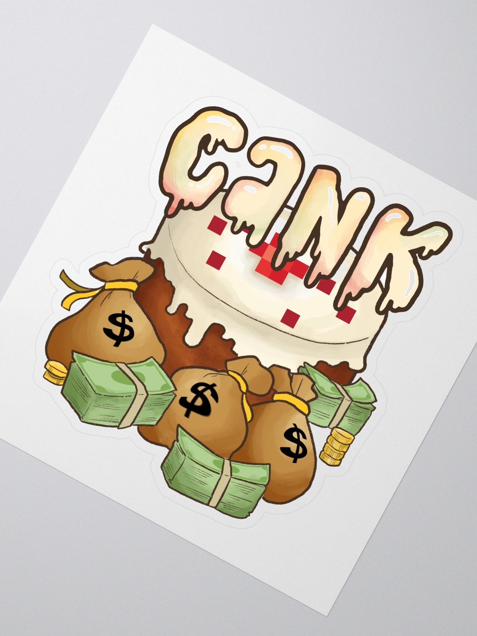 SquidSMP Cank Logo Sticker product image (2)