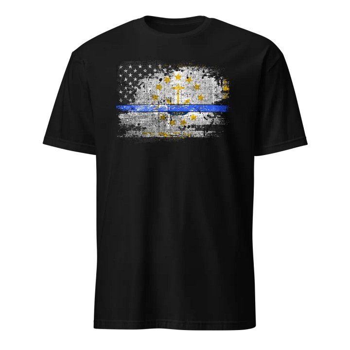 Rhode Island Thin Blue Line Flag product image (1)