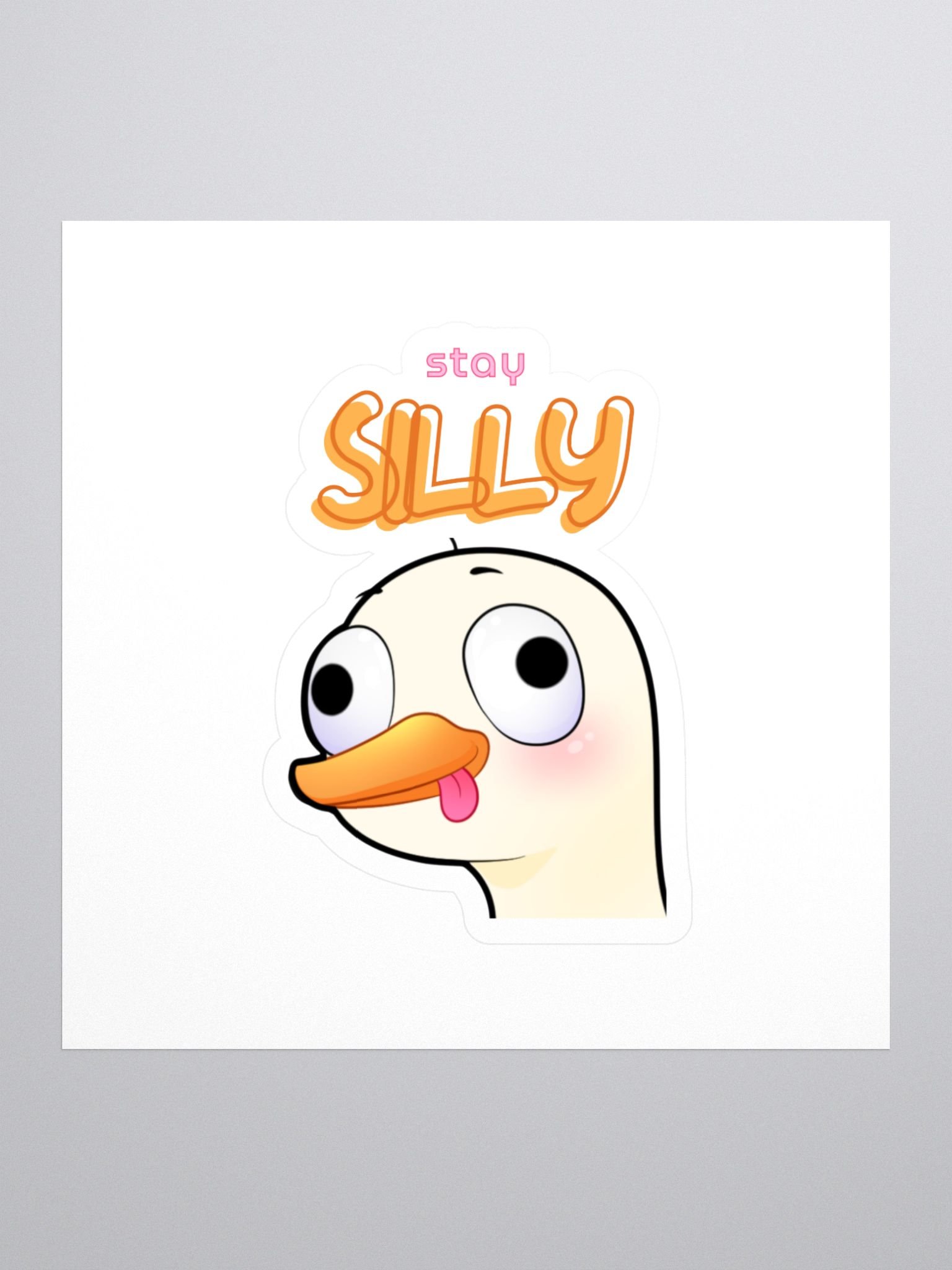 Goose SILLY Sticker product image (1)