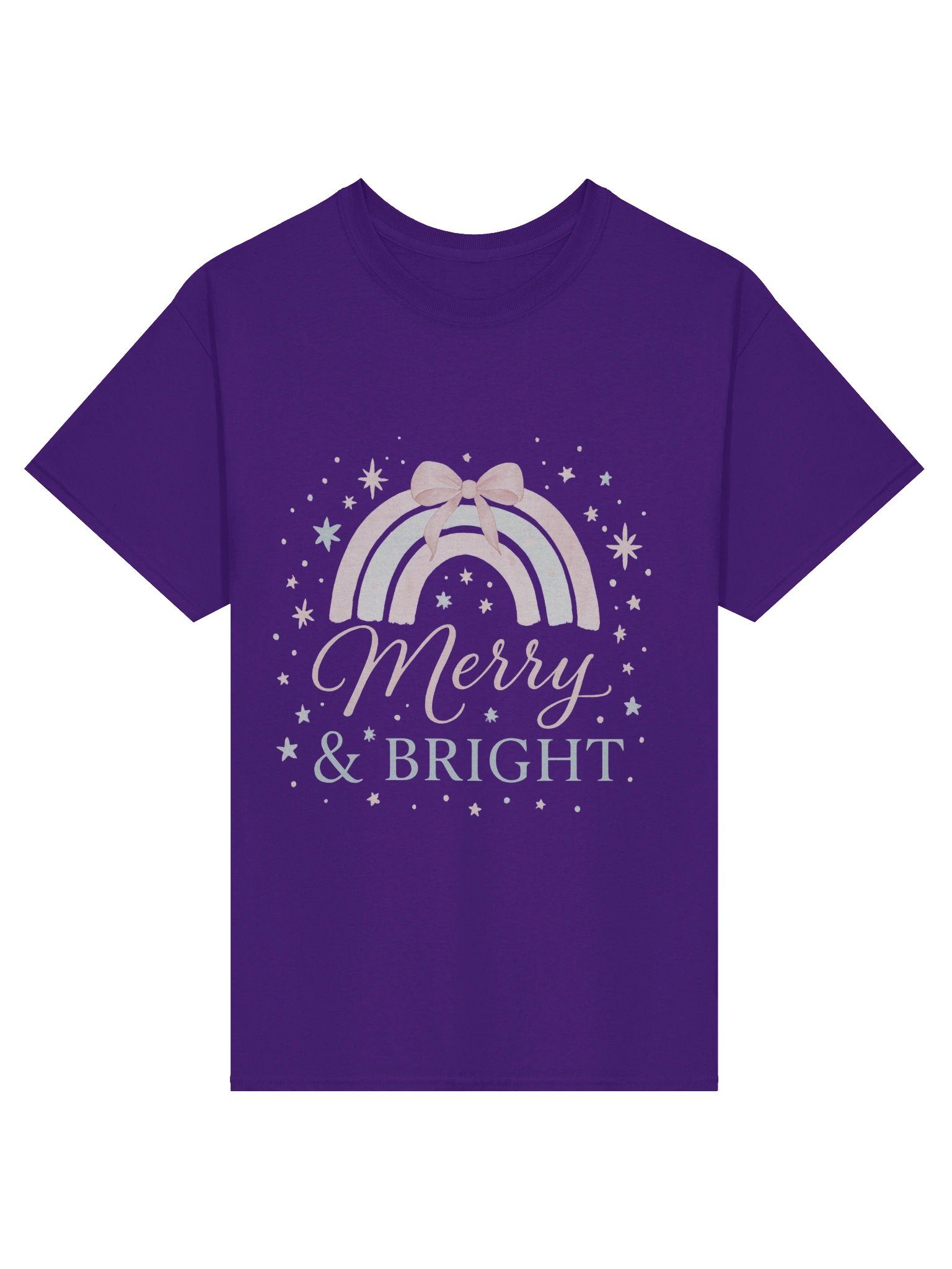 Merry & Bright Rainbow T-Shirt product image (25)