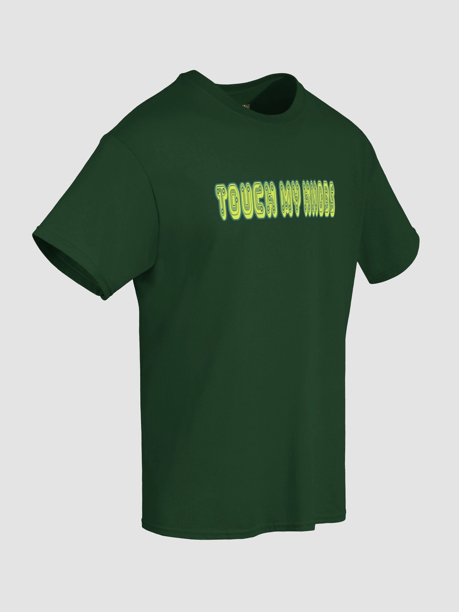 TOUCH MY KNOBS, by Frank Fonik Unisex t-shirt product image (2)