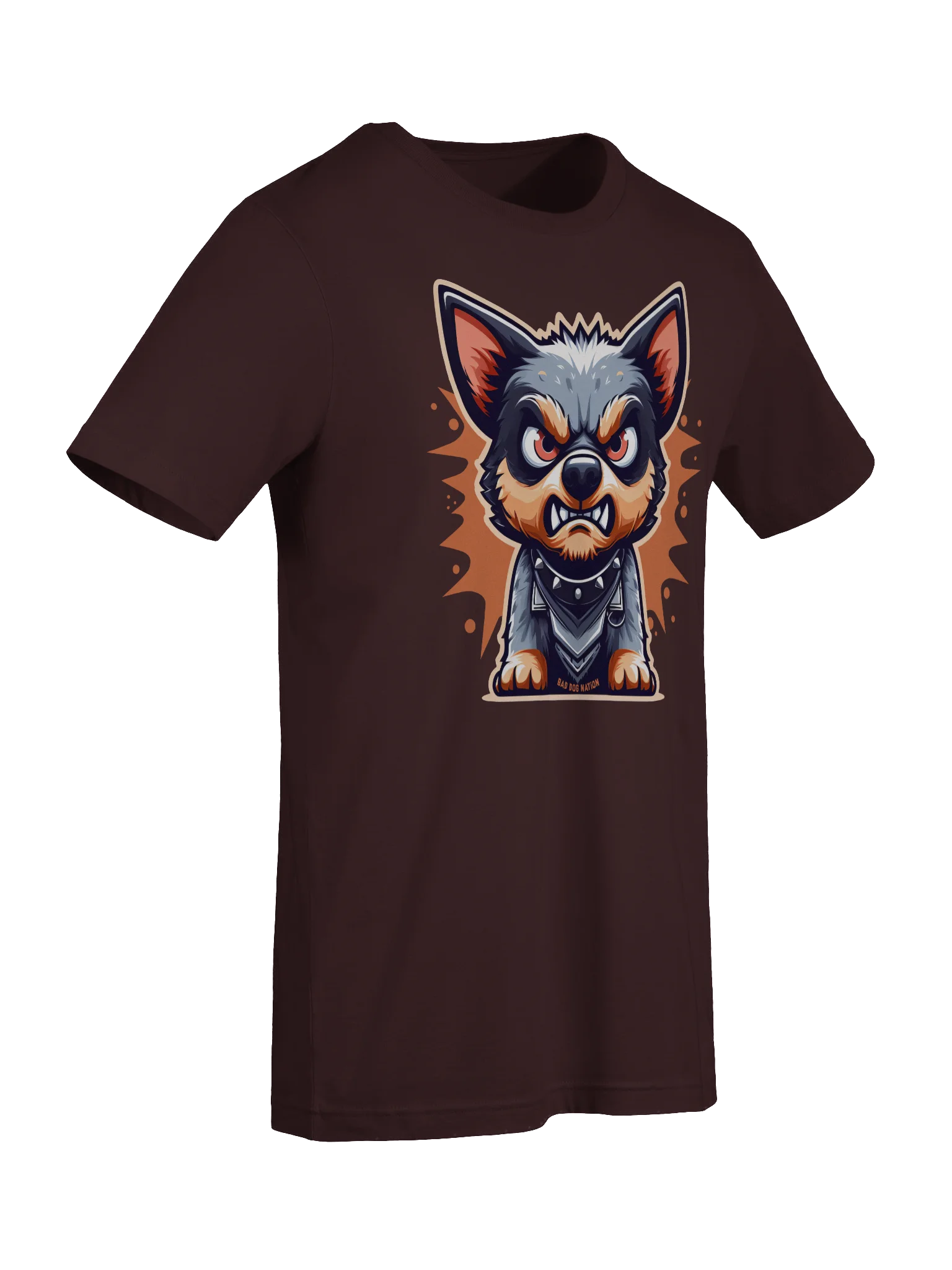 Australian Cattle Dog/Blue Heeler Angry Pup - Premium Unisex T-shirt product image (3)