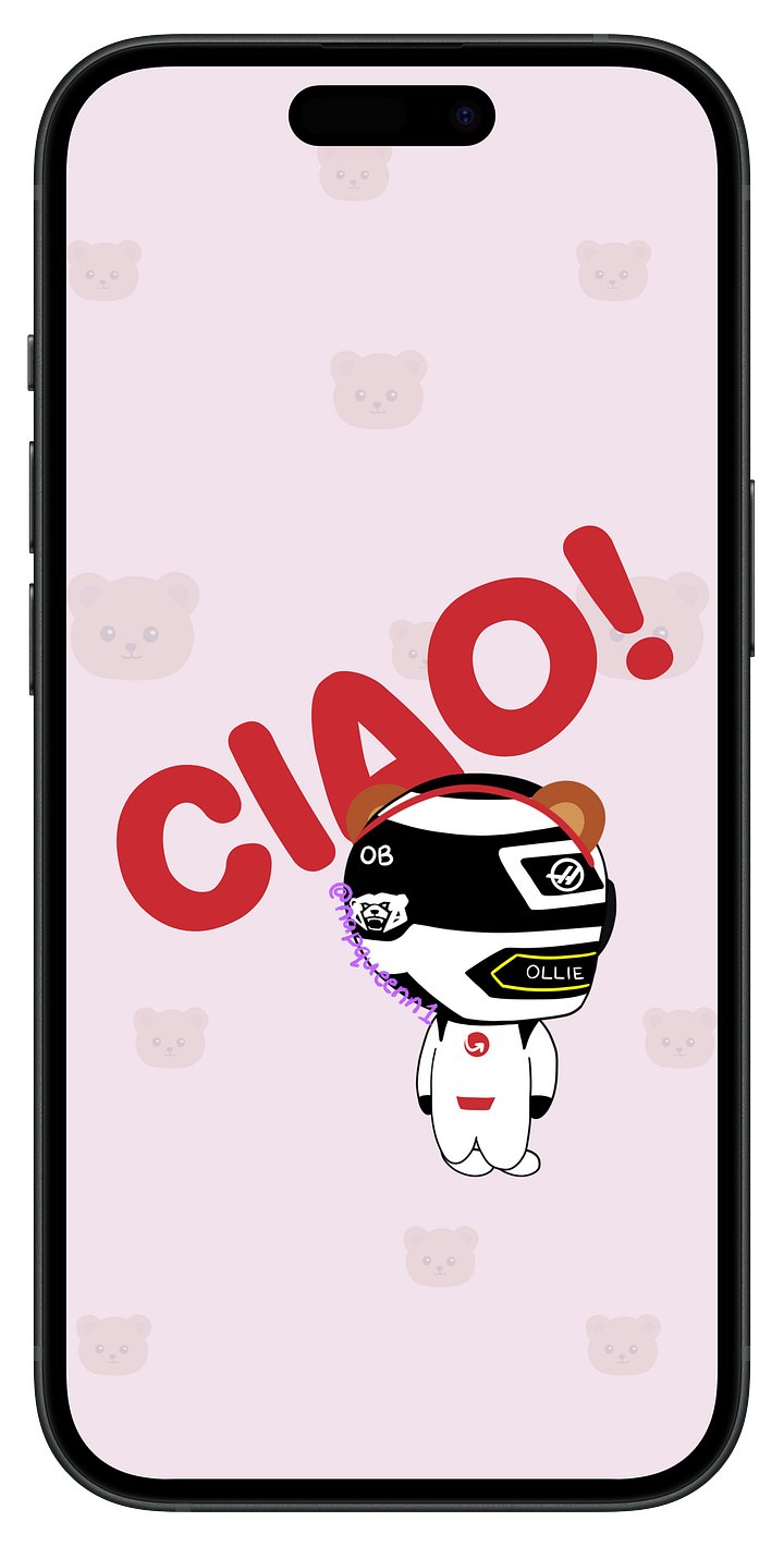 Ollie Ciao! - Phone Wallpaper product image (2)