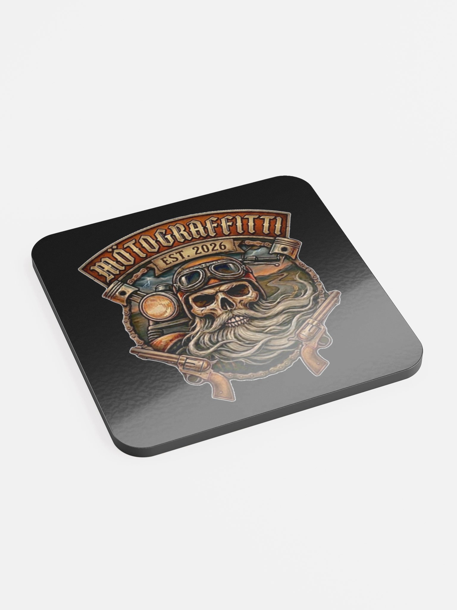 MotoMan Glossed Cruiser Coaster product image (2)