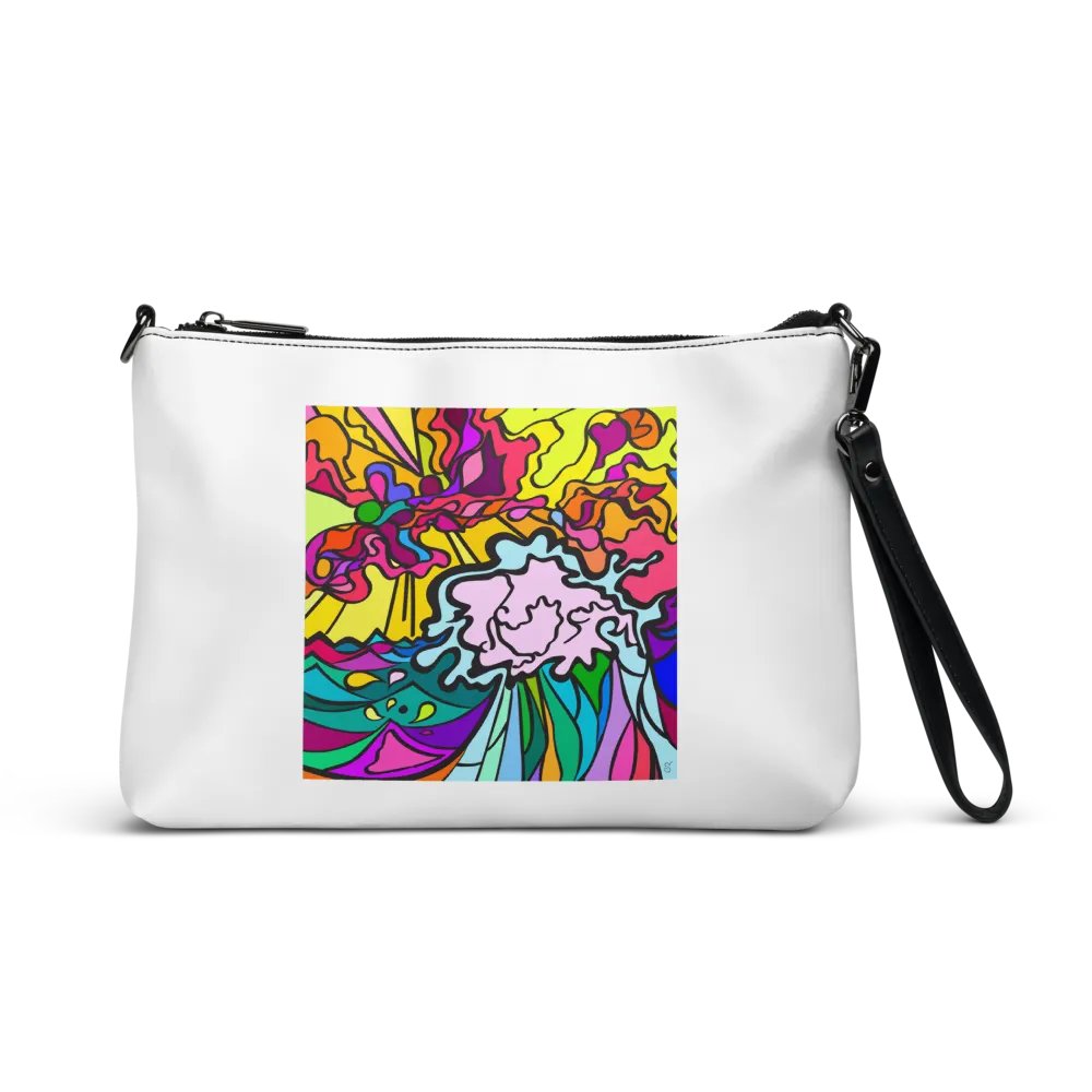 Vibrant Energy Crossbody – Wave at Sunset product image (1)