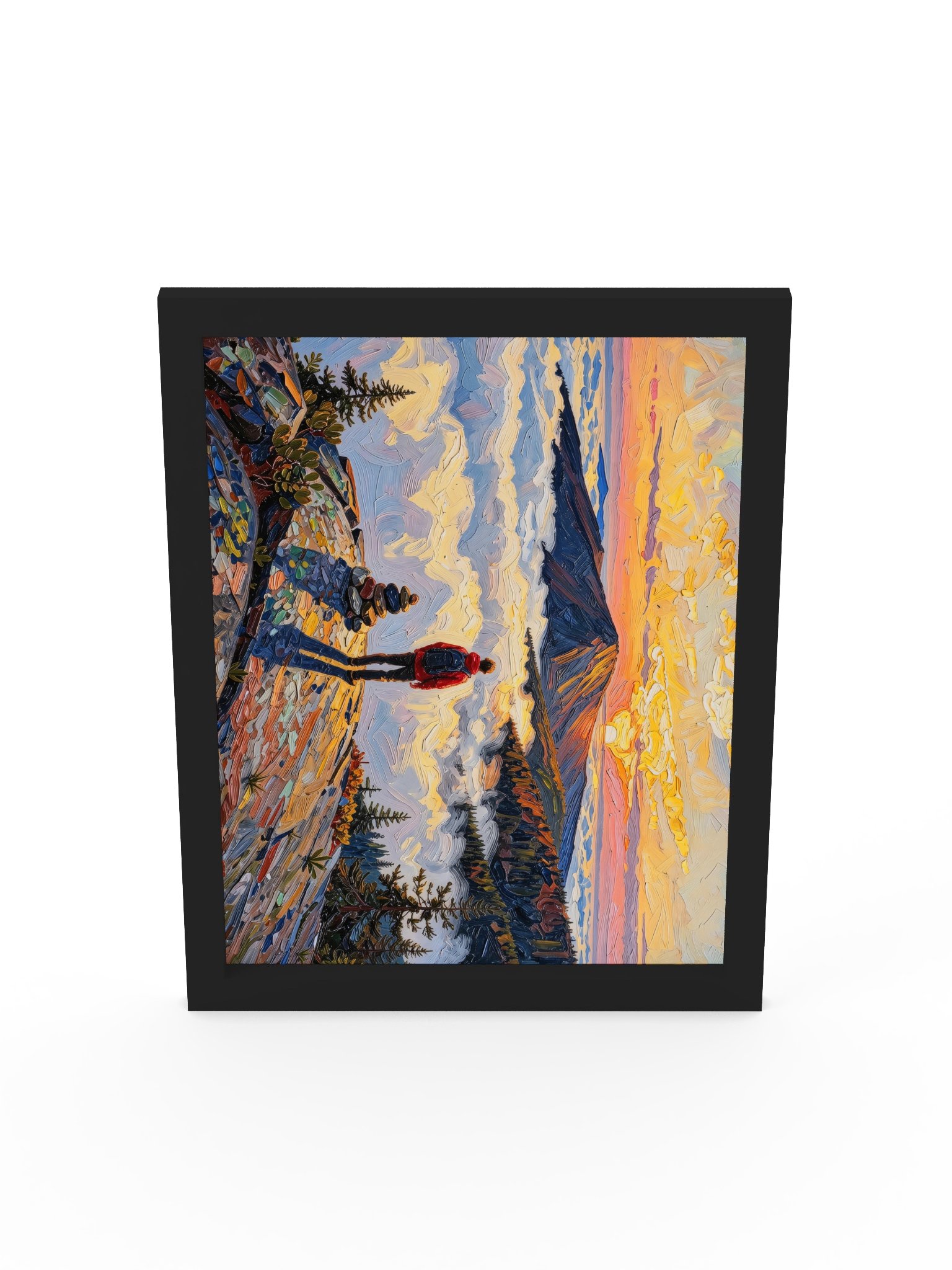 Above the Clouds Framed Print product image (37)