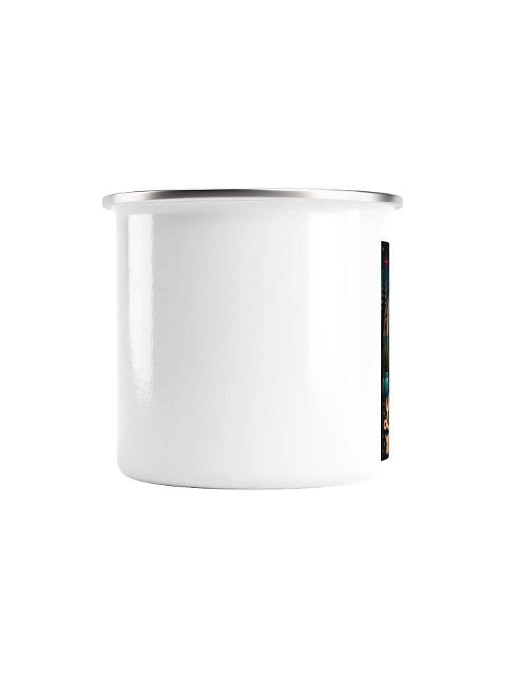 Life Unscripted. Adventure Optional. Enamel Camp Mug product image (2)