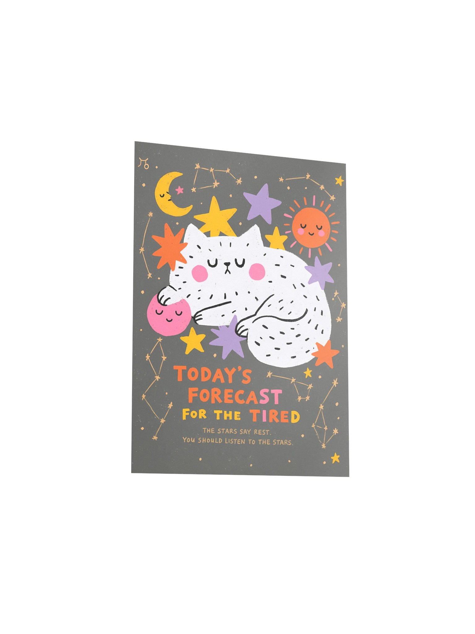 Today’s Forecast for the Tired Cat Poster product image (13)