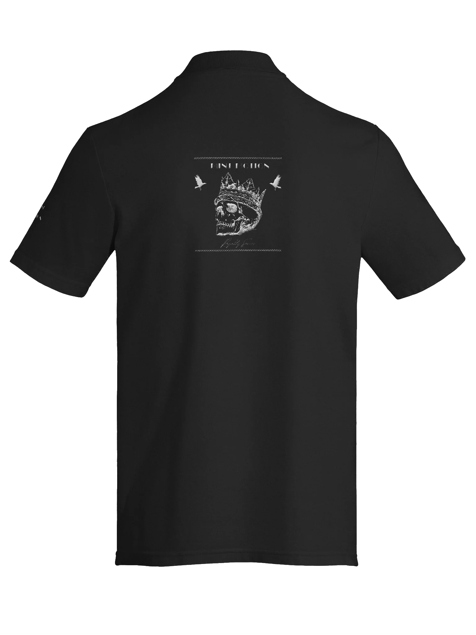 Royalty Series White Print Premium Polo Shirt product image (14)