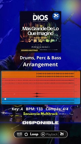 🥁 Drums, Perc & Bass Arrangement de 
