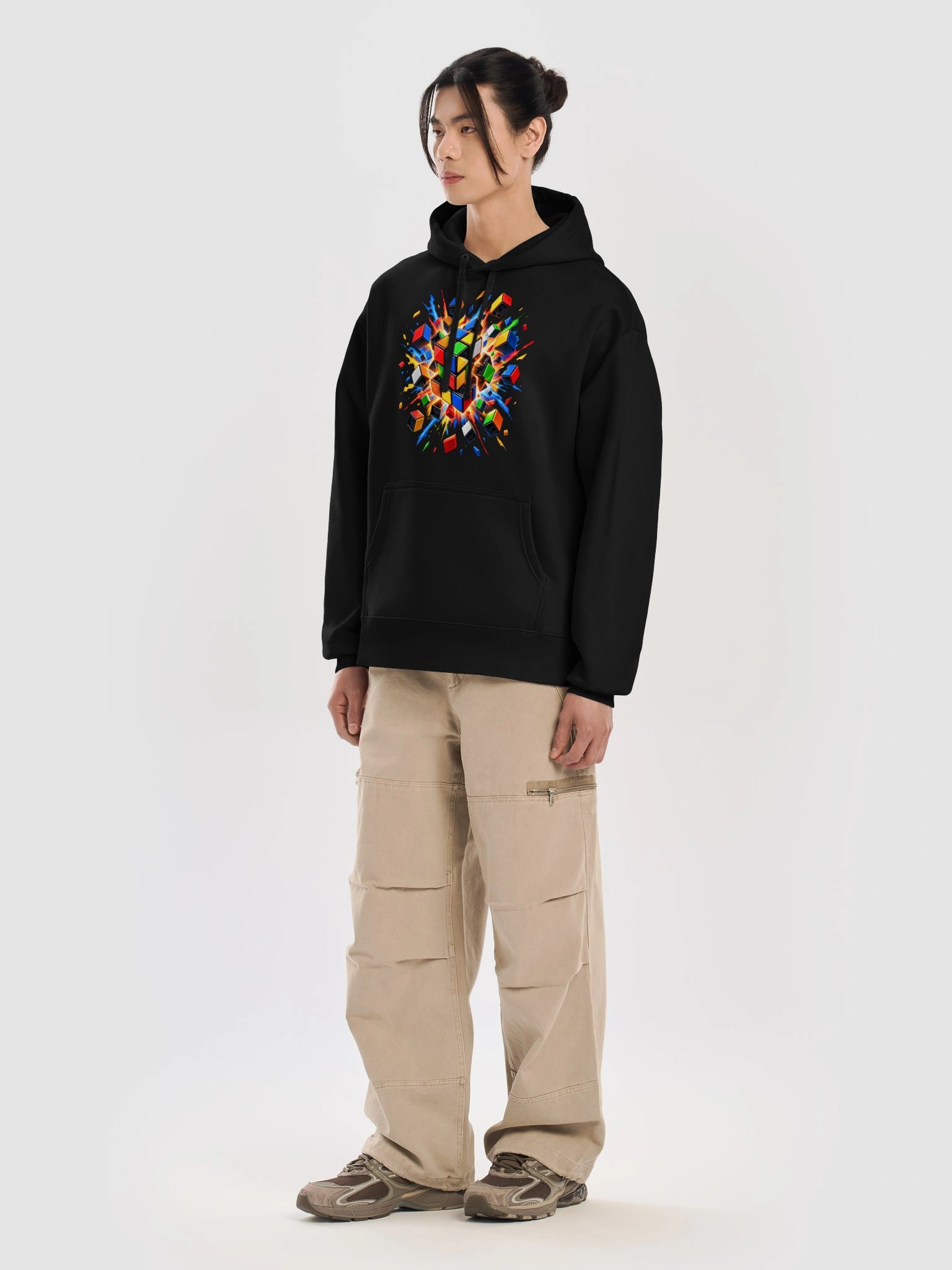 Premium Hoodie - Exploding Cube Hoodie product image (7)
