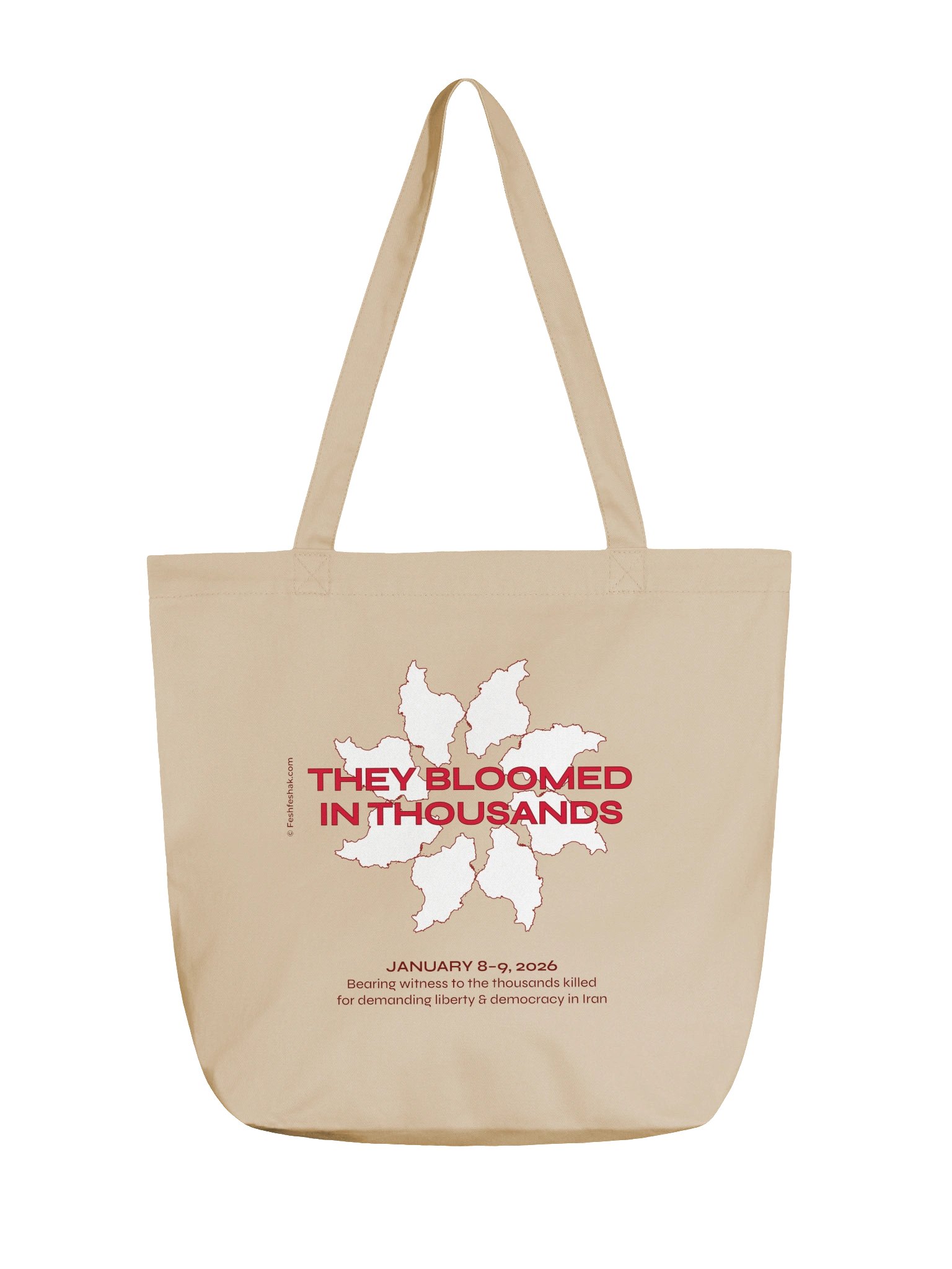 They Bloomed in Thousands Tote, Natural product image (1)