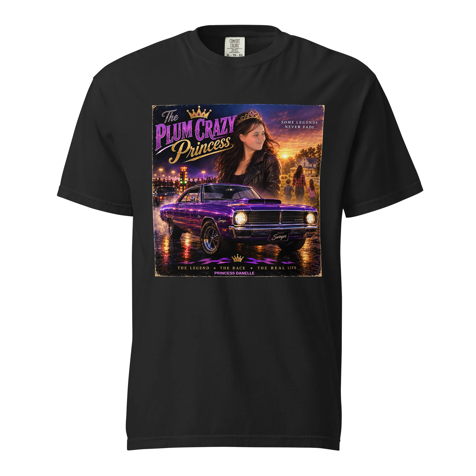 The Plum Crazy Princess Tee product image (1)