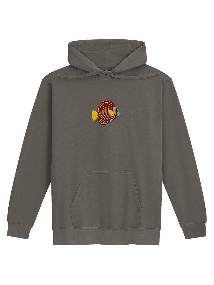 Sailfin Tang Embroidered Hoodie | Saltwater Reef Aquarium Fish & Ocean Lover Apparel product image (5)