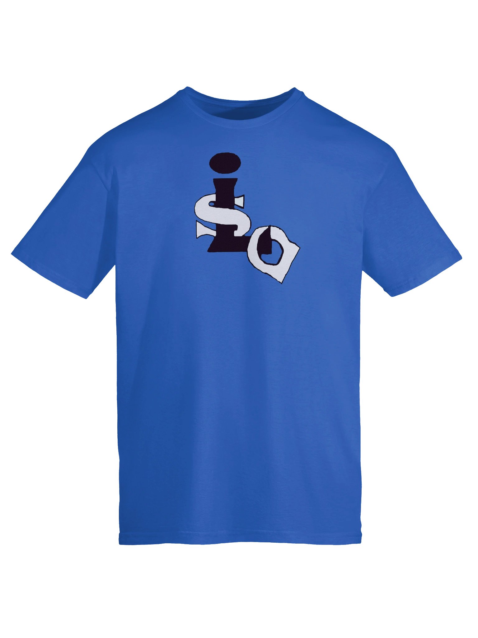 isLa Unisex Round Neck Tee - Blue product image (9)