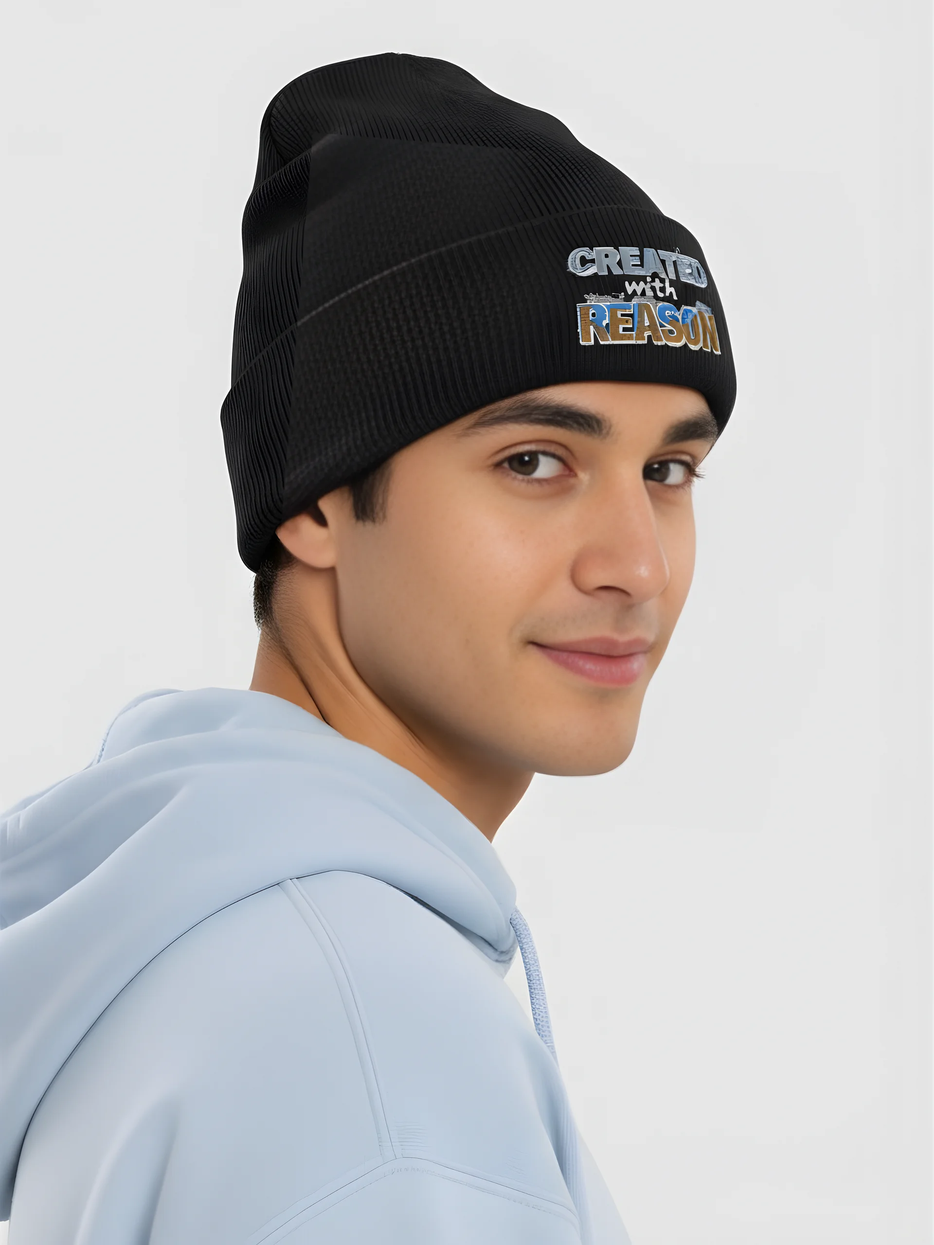 Created with Reason Faith Statement Beanie product image (3)