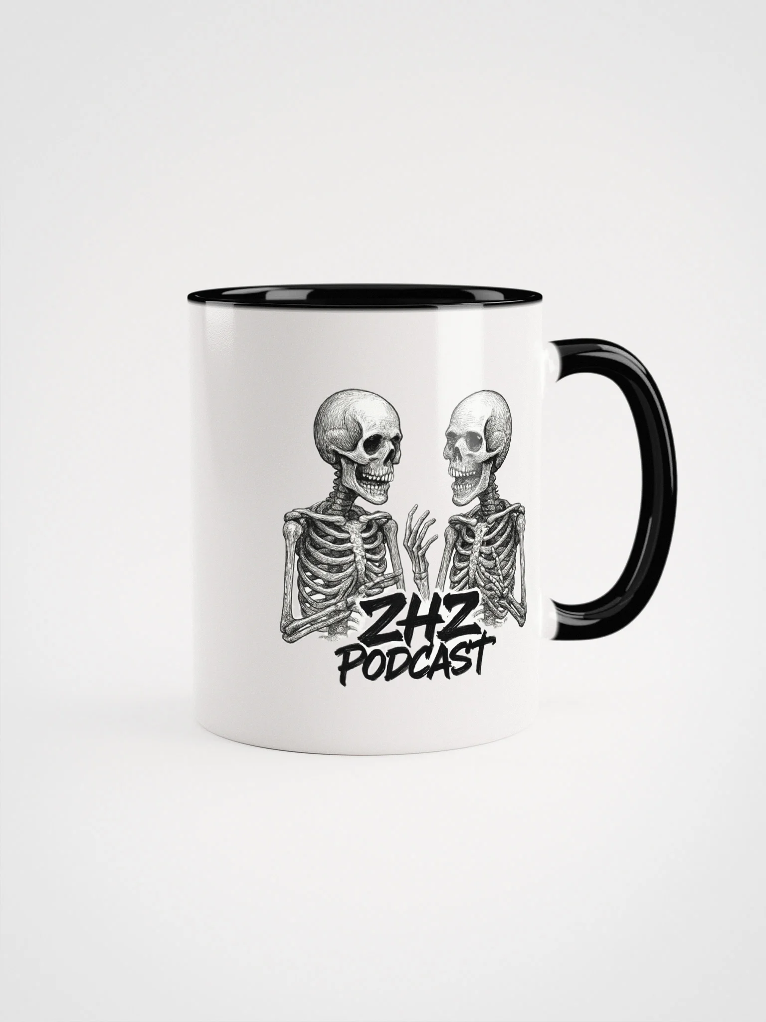 Skeleton Chit-Chat Ceramic Mug product image (2)
