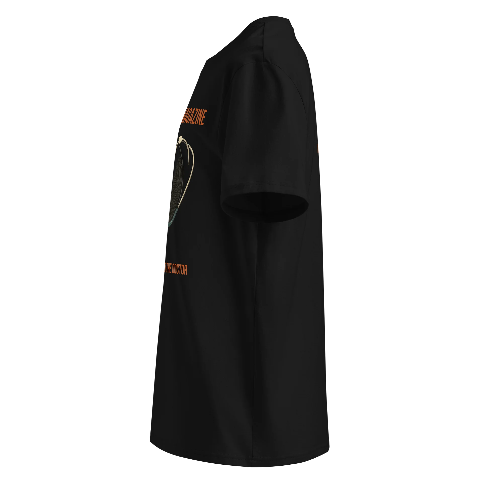 Music Is The Healer & The Doctor -Orange + Back Print product image (7)