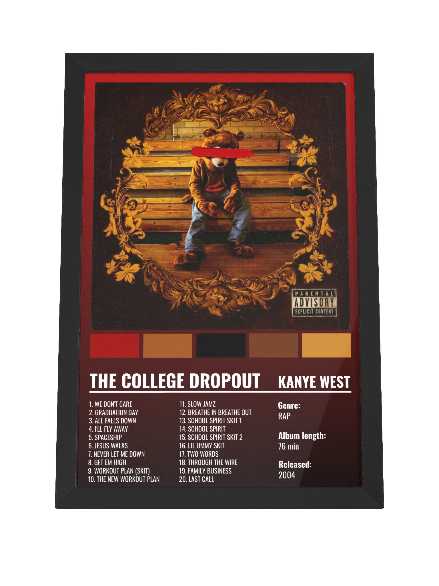 THE COLLEGE DROPOUT "RED" product image (4)