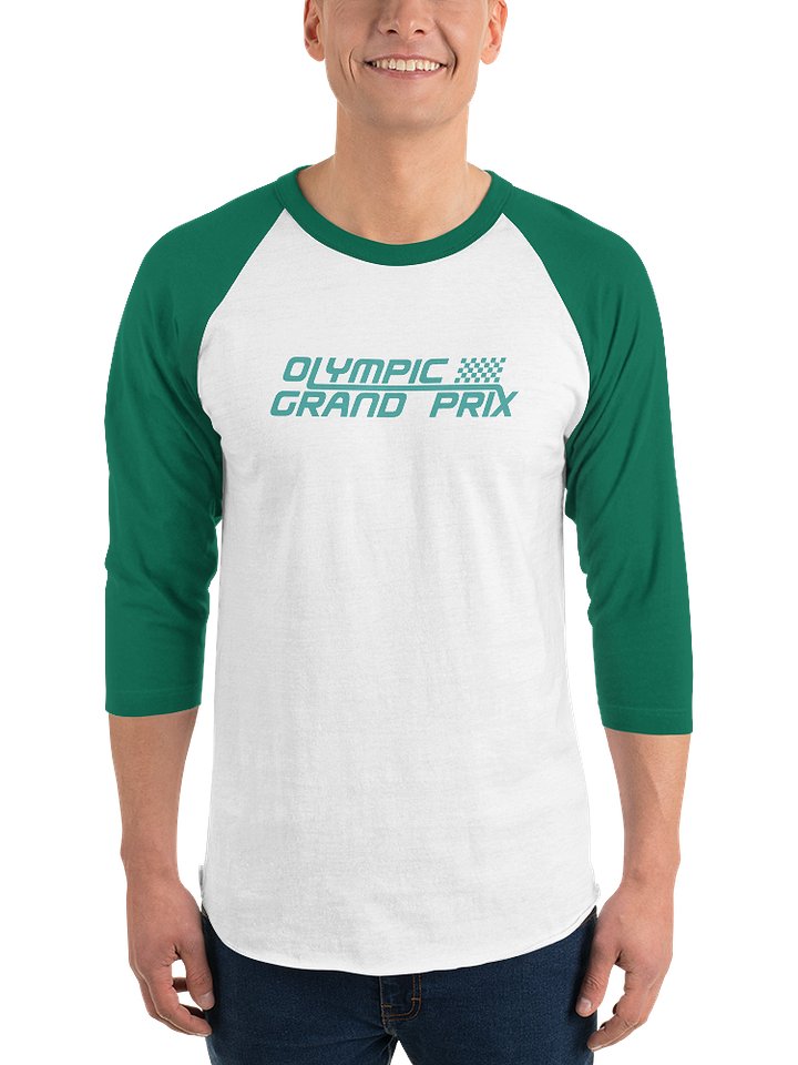 Olympic GP Logo Baseball Tee product image (1)
