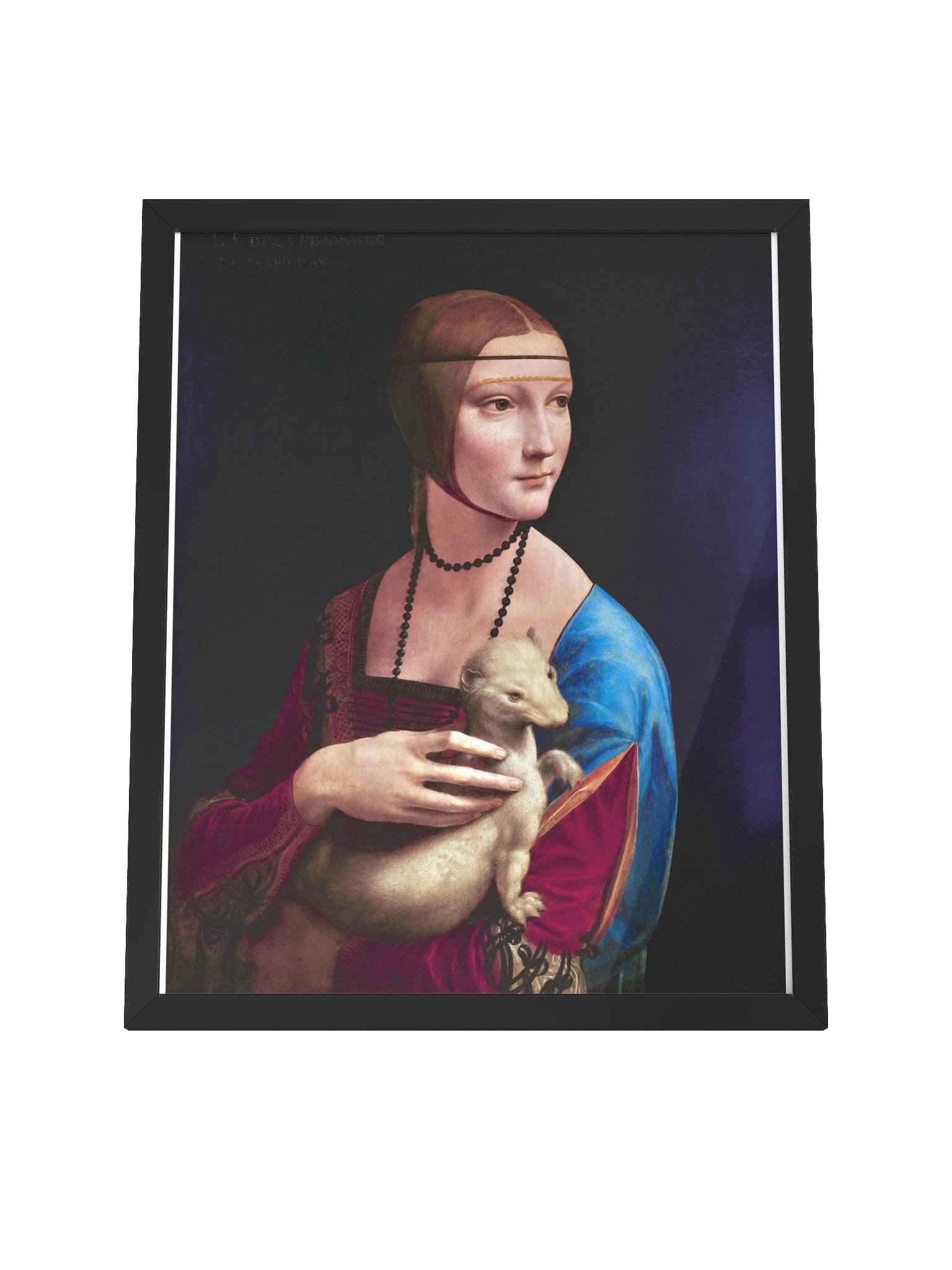 Lady with an Ermine — Large Framed Matte Poster product image (8)