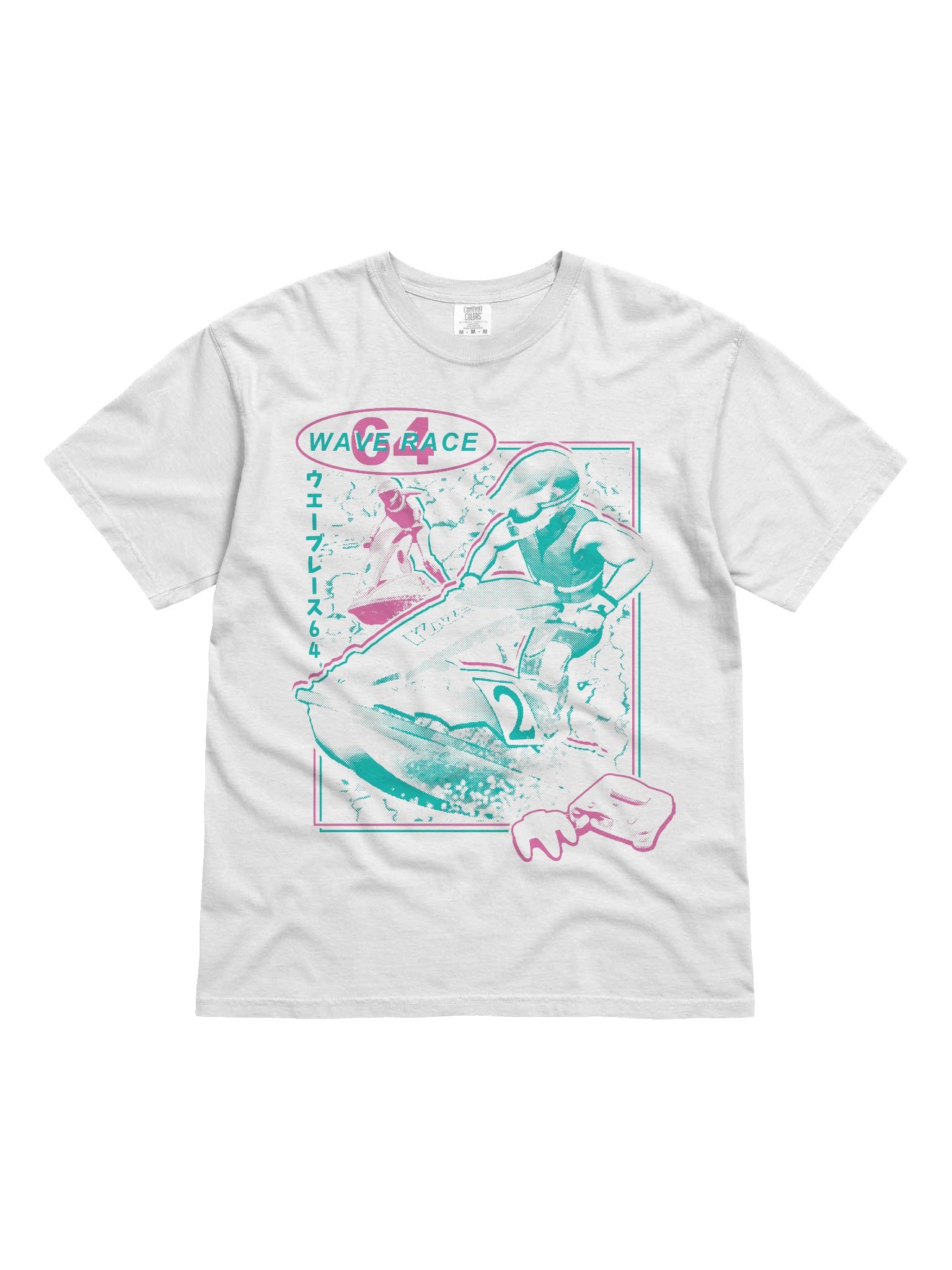 WAVE RACE 64 T-SHIRT (WHITE) product image (1)