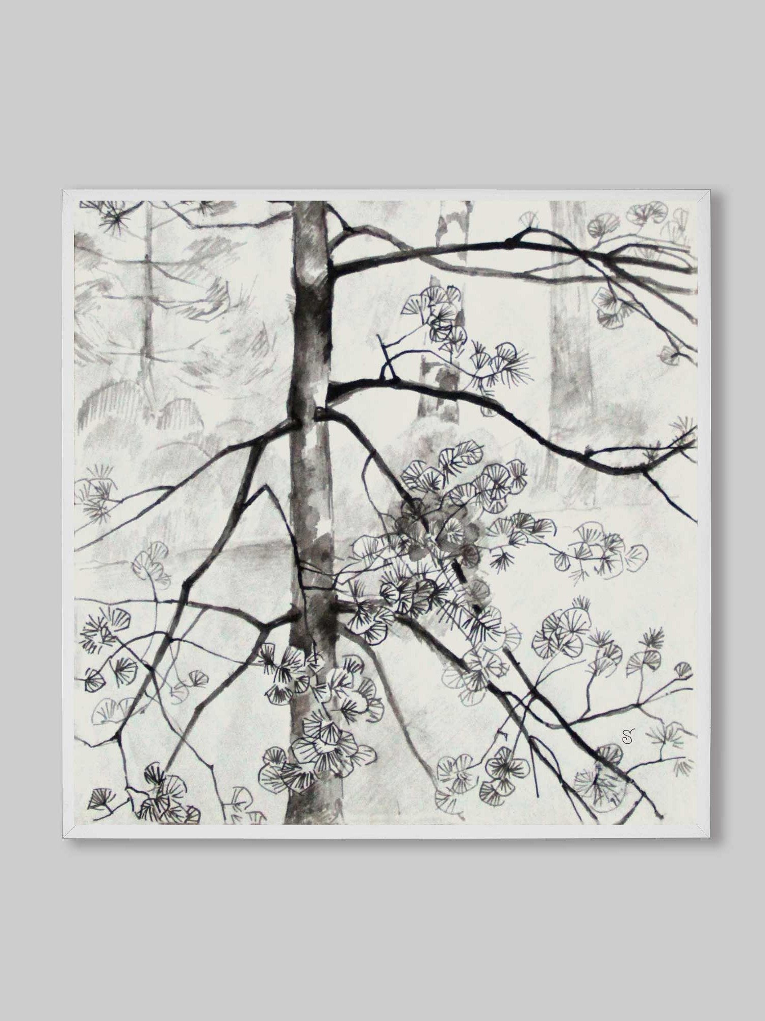 Eternal Growth Canvas - Young Pine Tree product image (11)