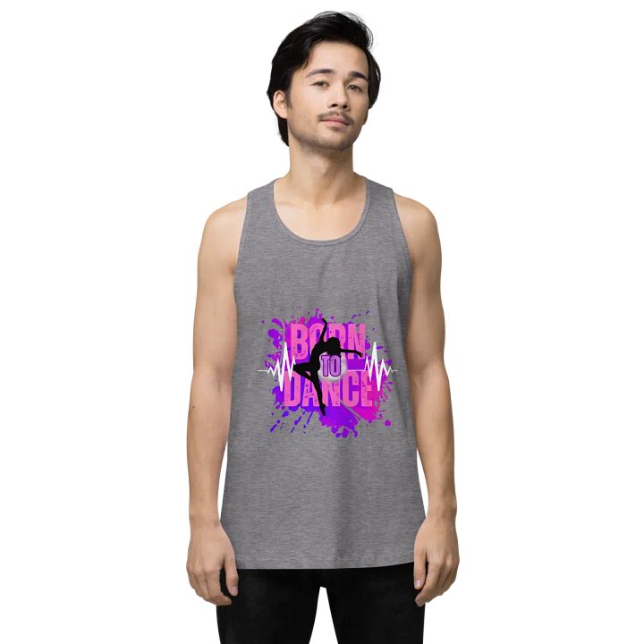 Born to Dance Her Silhouette Embrace Tank Top product image (9)
