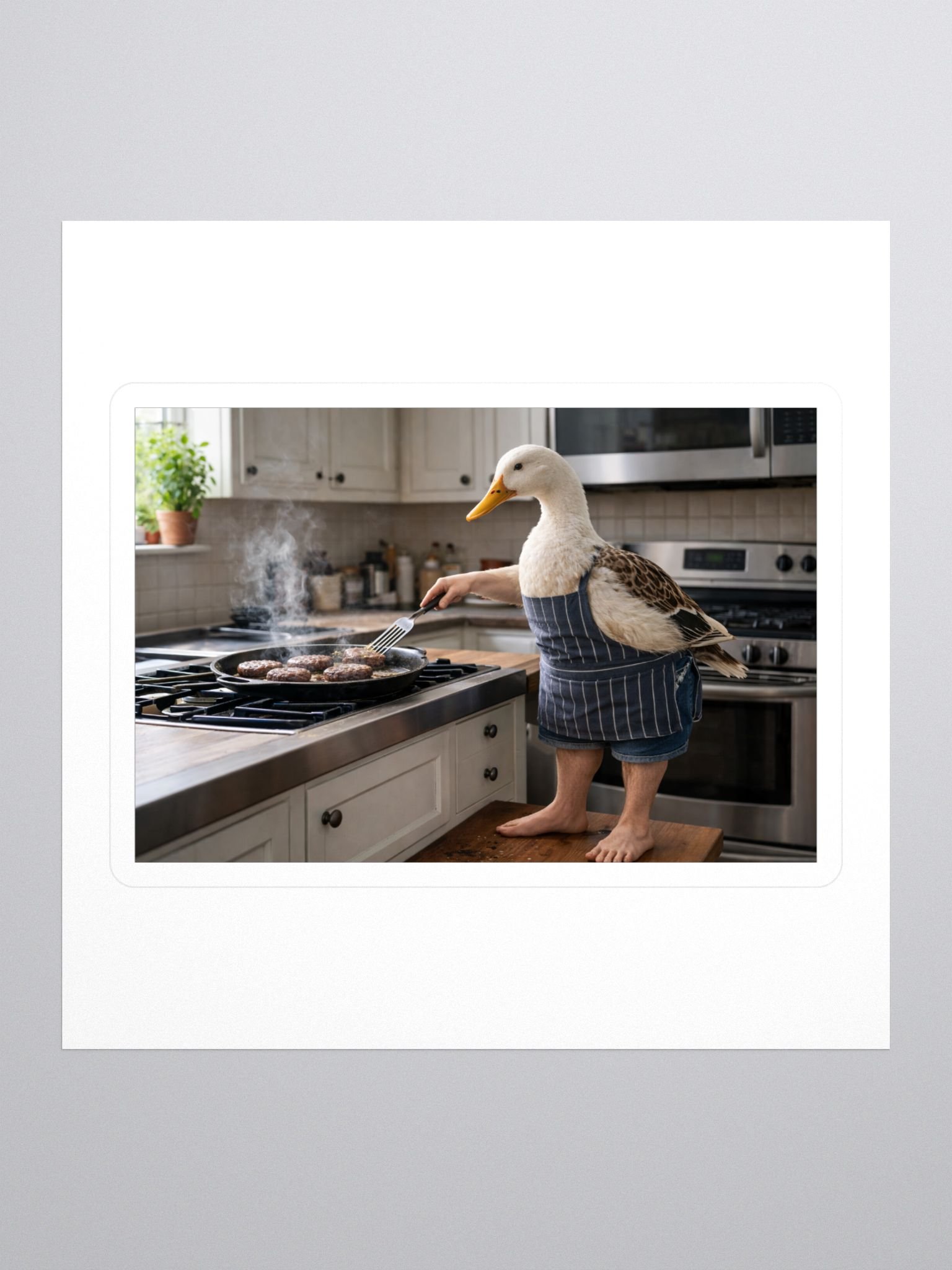 Duck Burgers Sticker product image (1)