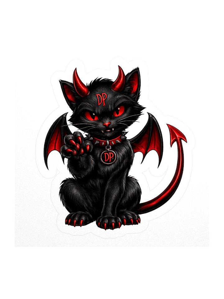 Scratch 3" x 3" sticker product image (1)