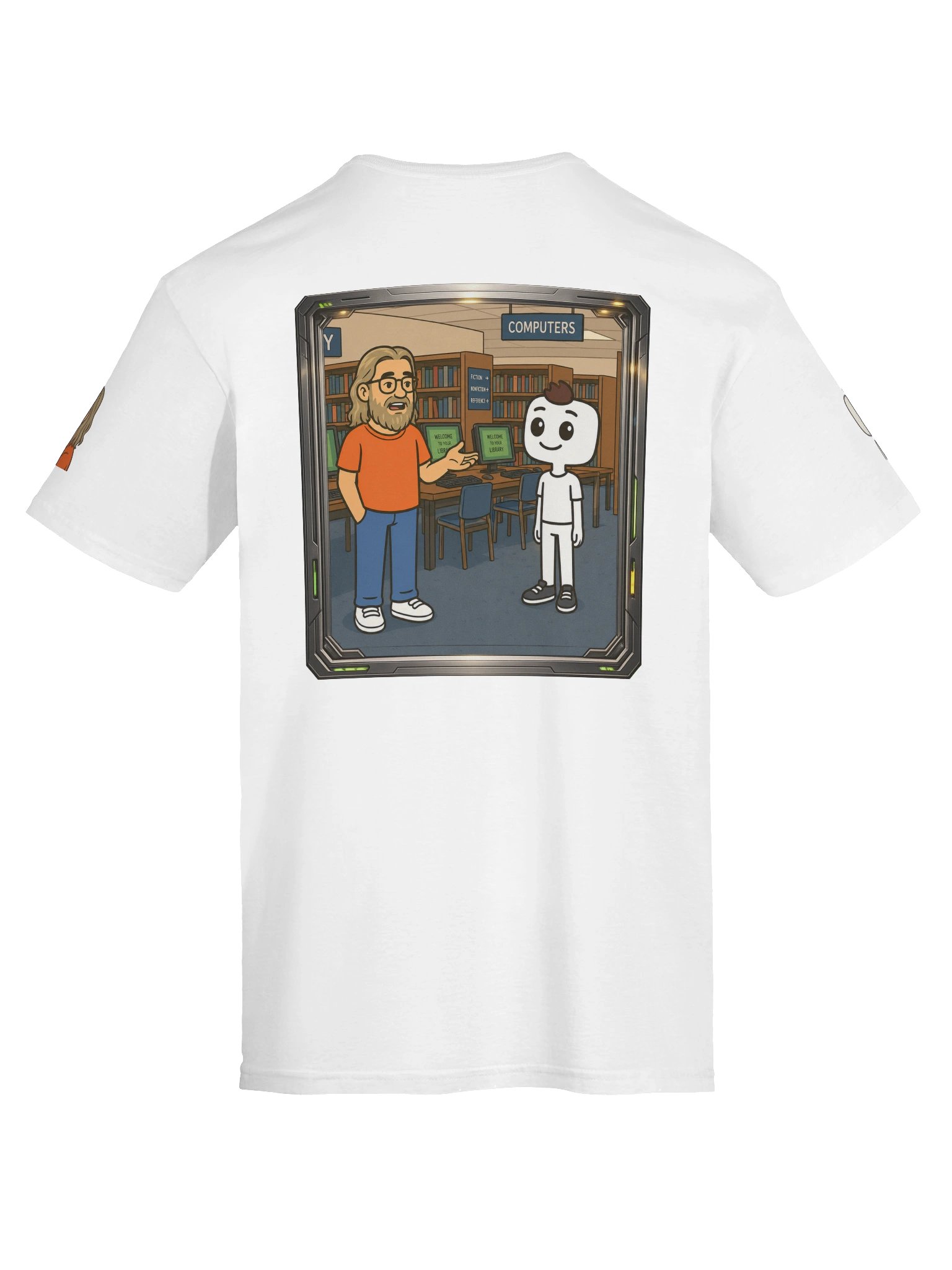 The Humans Around the Machine T-Shirt product image (7)