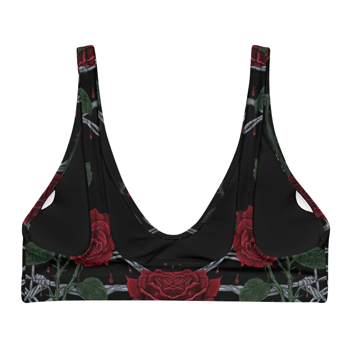 Colored Barbed Wire & Roses Padded Top product image (2)